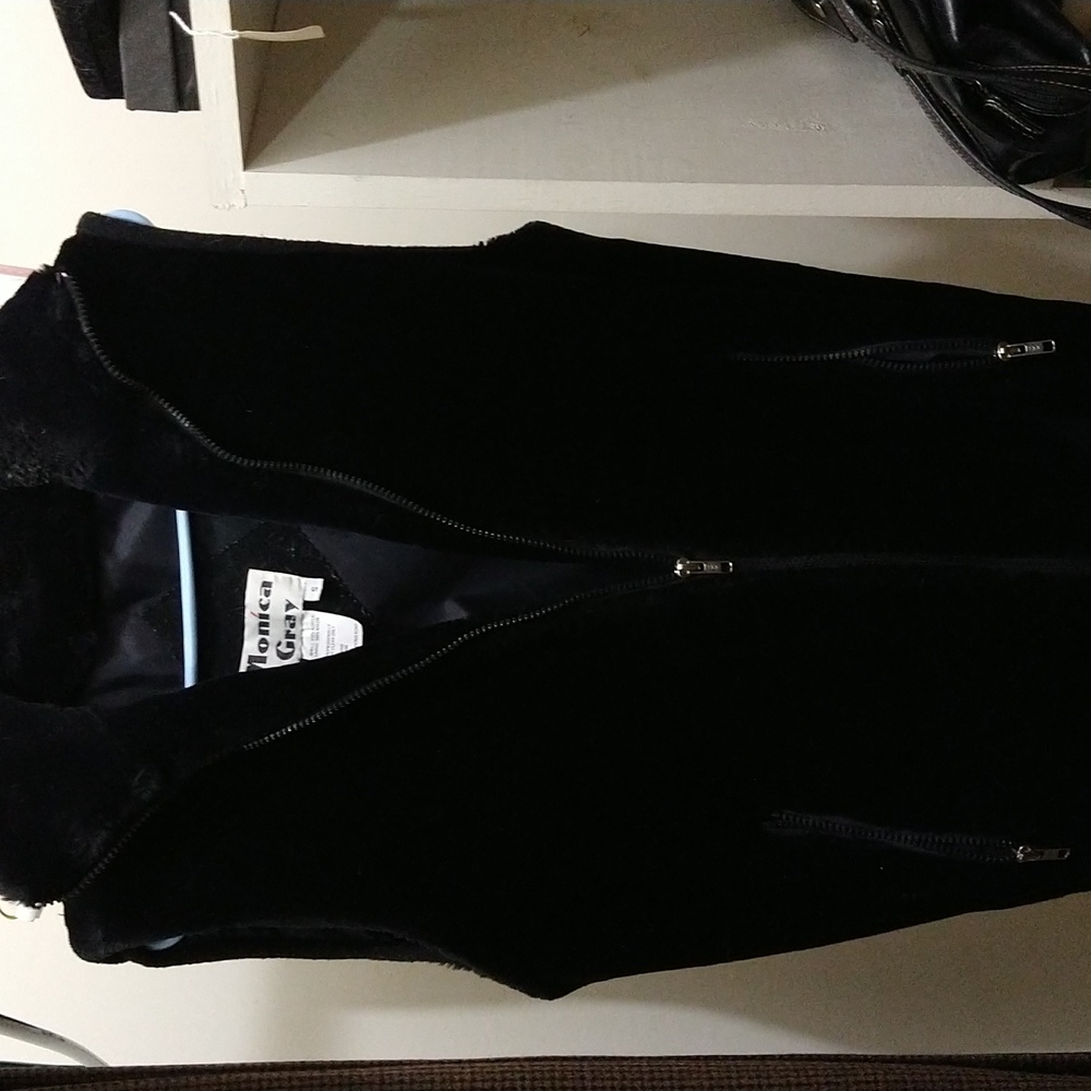 Warm plush vest